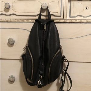 Leather Rebecca minkoff backpack